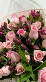 Carrizalillo 24 rosas (sin globo) 10 Mayo