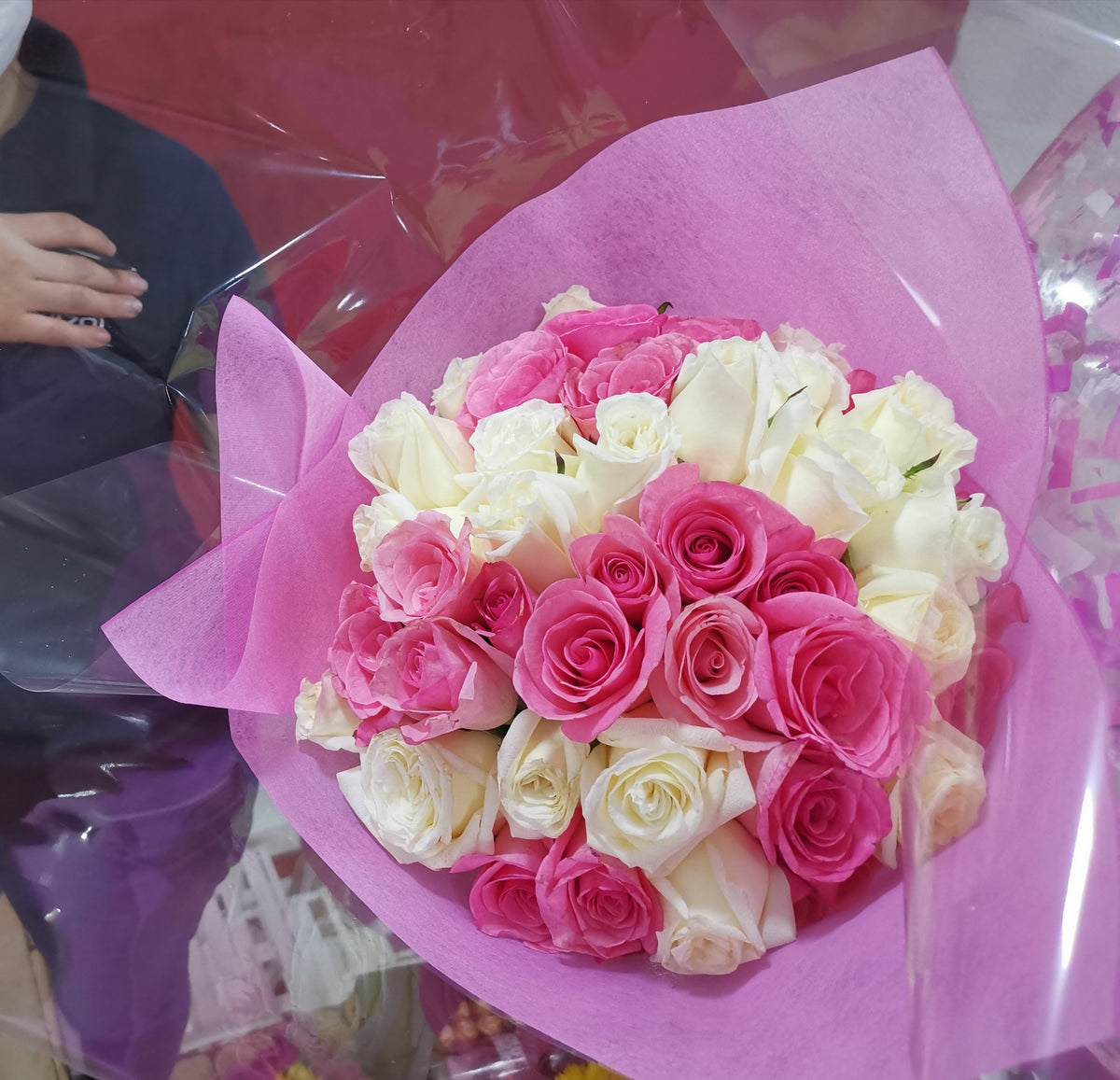 Ramo de 150 rosas Combinado – Florería CDMX
